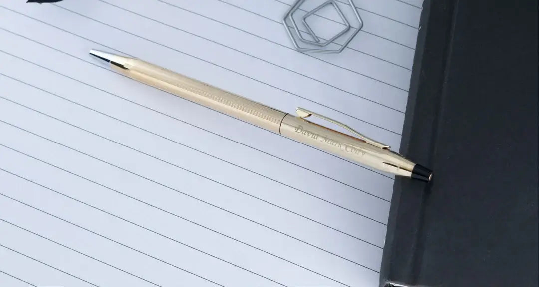 Cross pens ballpoint pen Classic Century 10k gold pen